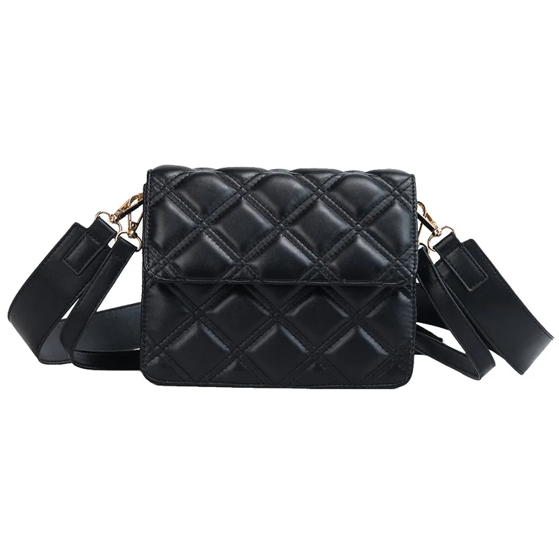 

ICEV new fashion small pu leather handbag wave shoulder messenger bags for laids solid cover clutch phone bag bolsa feminina sac