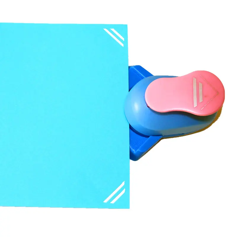 Новые инструменты для скрапбукинга с цветами, резак для бумаги, угловой дырокол для поделок, дырокол для рукоделия, furadores de papel S3006 - Цвет: 18