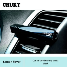 Автомобильный воздушный выход CHUKY, твердый парфюм, кондиционер, вентиляционный зажим для освежителя воздуха для BMW E36 F30 F10 E30 M X5 Ssangyong Volvo XC90