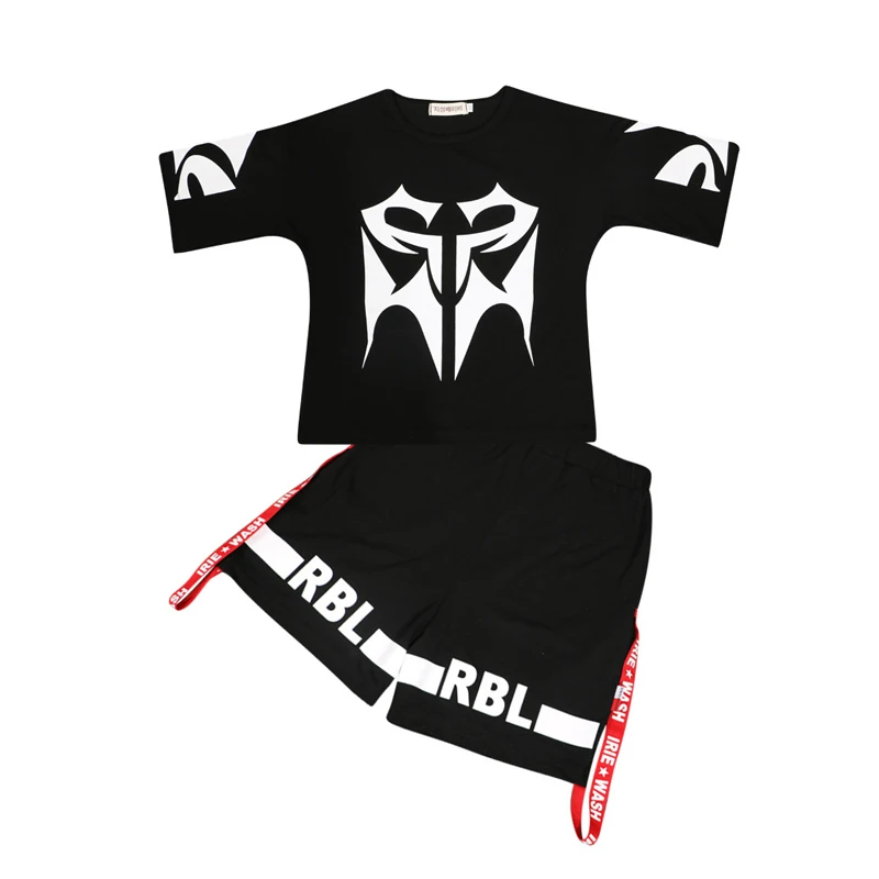 new style Kids Hip Hop Clothing For Boys Teenage geometric  Boys Clothes Set for 11 12 Years boy Sport Costumes boys clothes