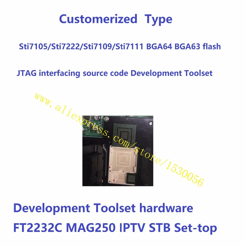 STi7111/STi7101/STi7109/STi7105/STi7222 BGA64 BGA63 flash JTAG source ...