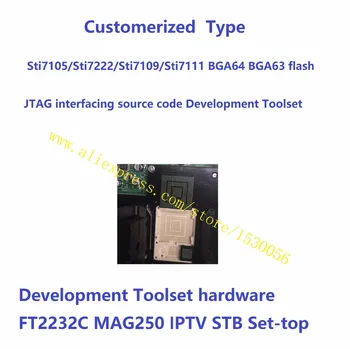 

STi7111/STi7101/STi7109/STi7105/STi7222 BGA64 BGA63 flash JTAG source code Development Toolset FT2232C MAG250 IPTV STB