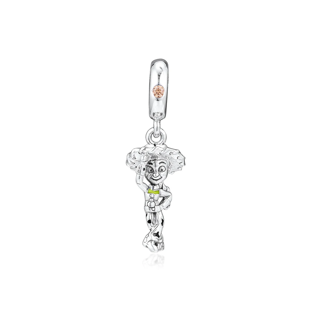 

Fits Pandora Charms Bracelet Toy Story Jessie Charm 925 Sterling Silver Original Europe Beads for Jewelry Making 2019 Summer