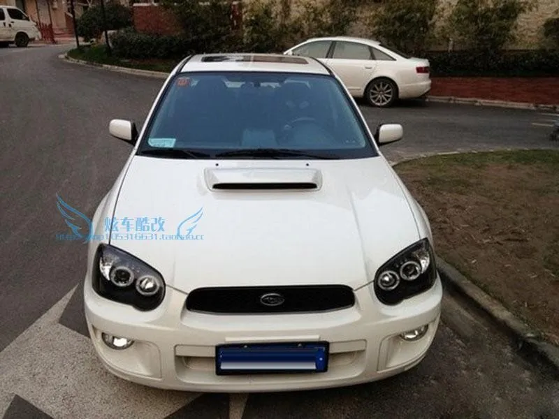 Автозапчасти стиль светодиодный налобный фонарь для Subaru Impreza WRX 2004 2005 2006 светодиодный фары drl hid Биксеноновые линзы ближнего света