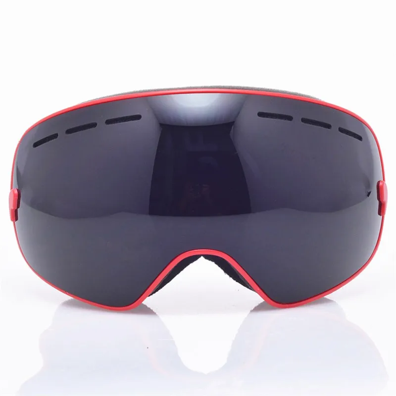 2019 تزلج على الجليد نظارات. UV400 كبيرة كروية قناع نظارات التزلج الرجال النساء رؤية كبيرة المهنة الثلوج تزلج نظارات Sci