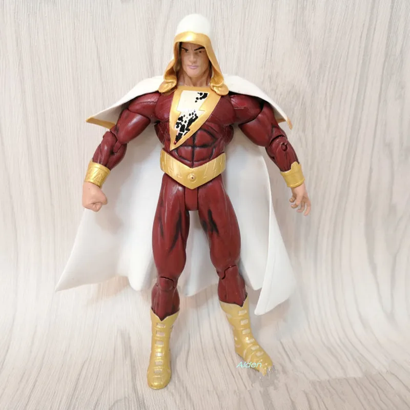 

7"League of Legends Billy Batson Captain Marvel Magic captain Shazam PVC Action Figure Collectible Model Toy 17CM BOX L331