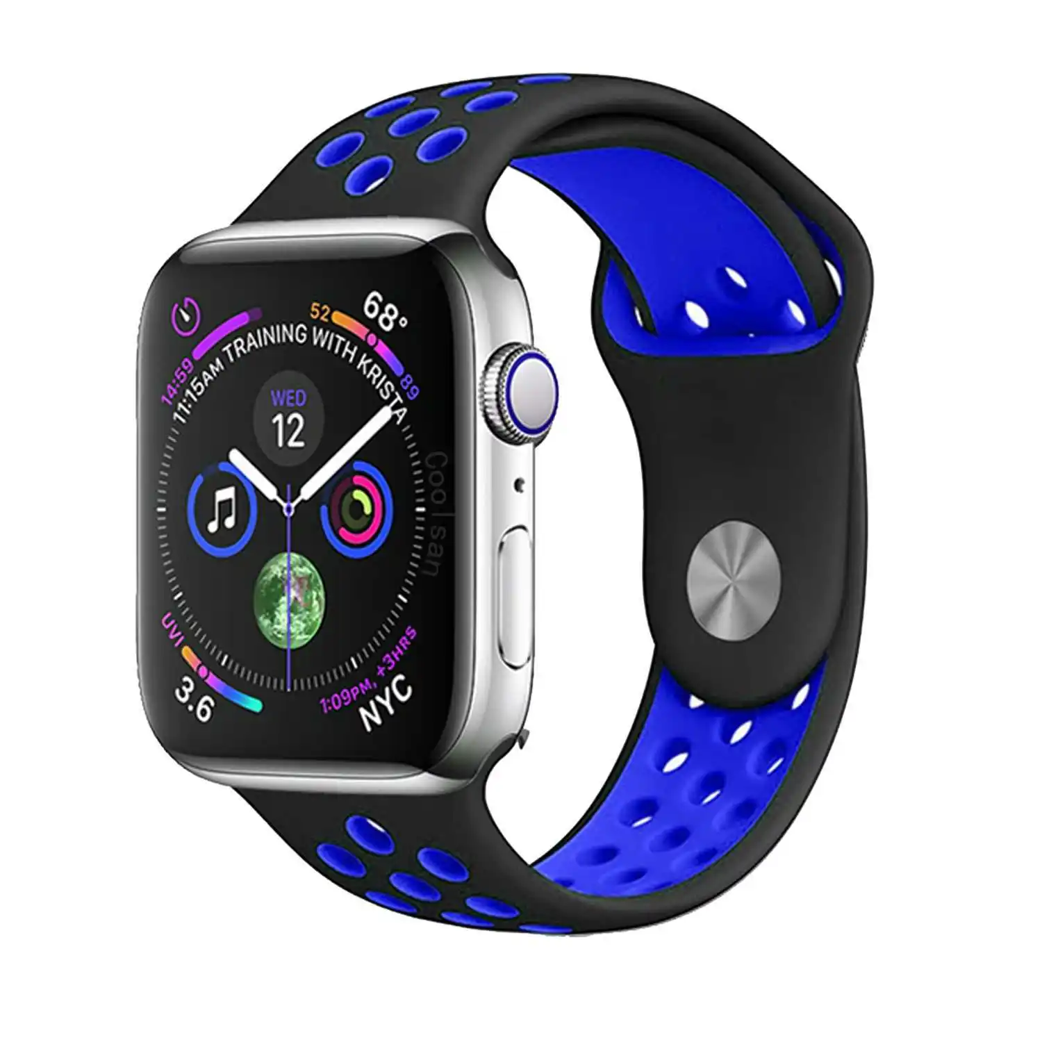 Silicone strap for Apple Watch band 44mm 42mm Bracelet Wrist belt apple watch nike+ strap iWatch 4 3 2 1 series 40mm 38mm bands