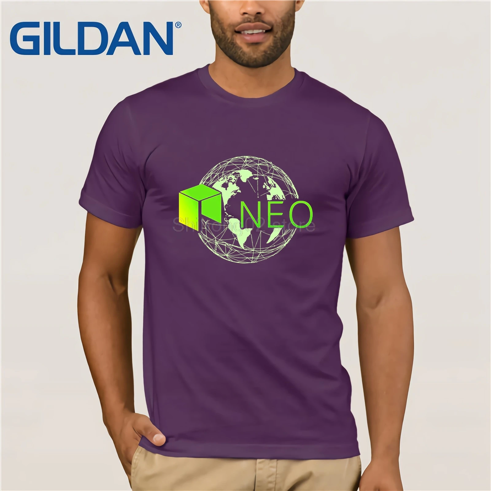 GILDAN Neo Crypto Cryptocurrency Shirt summer T-shirt T-shirt GILDAN Neo Crypto Cryptocurrency Shirt summer T-shirt T-shirt