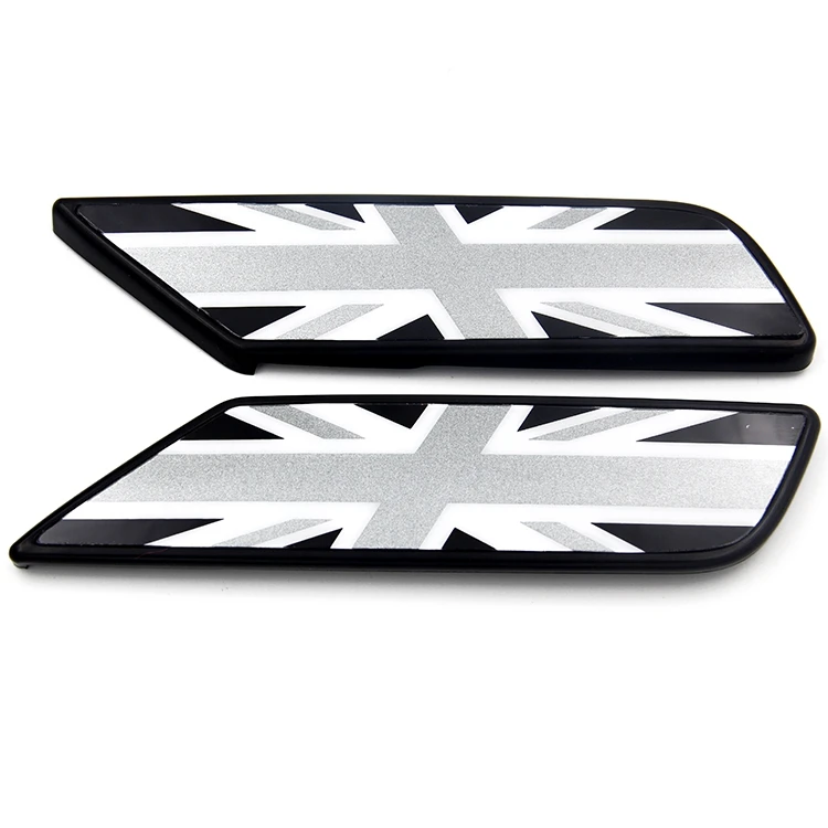 Mini Cooper F54 Side Lamp Cover Black Union Jack Black