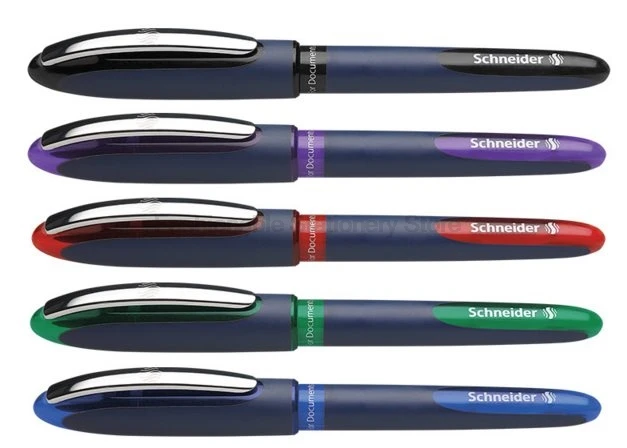 3 шт./партия Schneider Hybrid N, синие, черные, красные, зеленые чернила, 0,3 мм, 0,5 мм, гелевые ручки, Пишущие принадлежности