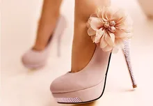 2016 Nicest High Heel Pink Wedding Shoes Wedding Bridal Dress Shoes Fashion Lady Evening Banquet Party Dress Pumps Free Shipping
