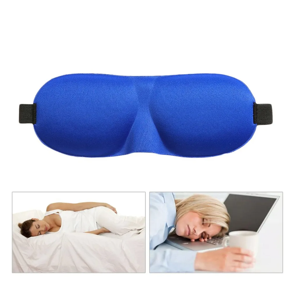 

Sponge Eyeshade Sleeping Eye Mask Cover Eyepatch Blindfolds Shield Sleep Goggles Slow Rebound Earplug For Flight Travel Office