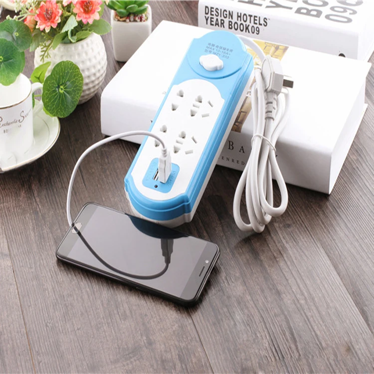 Цена USB электрические Мощность розетки с 2 USB разъем расширения Многофункциональный Умный Мощность полосы 10A 250 В 2500 Вт наличии