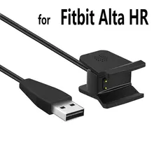 Substituição de alta velocidade carregador cabo de carregamento clipe adaptador conector usb para fitbit alta hr smartband com botão reset