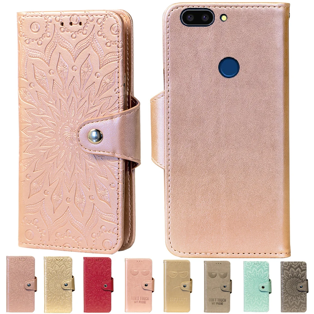 

Embossing Stand Flip PU Leather wallet Case Cover For Pixelphone M1