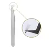 Volume Lash Tweezer Easy Fanning Lashes Tweezers for Extension Builing Tools with PU Brown Leather Packing 6