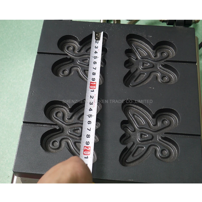  1PC Hot Sale 220V Electric Electric butterfly shape waffle maker Kitchen Machine - 32867023478