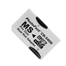 L двойной Micro SD TF для карты памяти MS Pro Duo адаптер Suppoort класс 10 TF карта 2 ГБ 4 ГБ 8 ГБ 16 ГБ 32 ГБ 64 ГБ Примечание: только адаптер