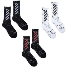 Dreamlikelin личность мраморная полоса огонь трубки хлопок носки хараюку Прохладный носки скейтбордиста осенние и зимние носки