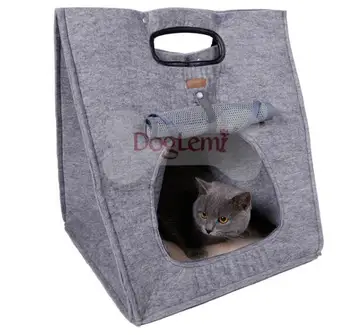 

New design With three multifunction pet dog cat house supplies cats outdoor carrier litter products puppy beds doggy nest 1pcs