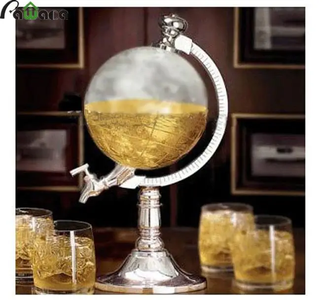 

1000cc Novelty Globe Shaped Party Beer Machine Drink Wine Beer Water Dispenser Beer Barrels Bar Beverage Liquor Drink Dispenser