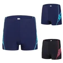 Для мужчин лето Мужские Шорты для купания упругие печати быстросохнущая Купальники Пляж Серфинг Бег Плавание короткие модные плавки для Для мужчин 40MA13