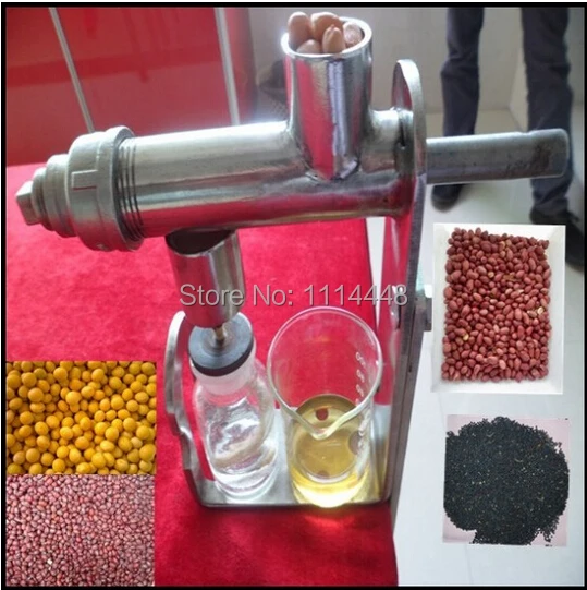 New Home Hand Operate Manual Stainless Steel Oil Press Pressing Machinein Tool Parts from Tools