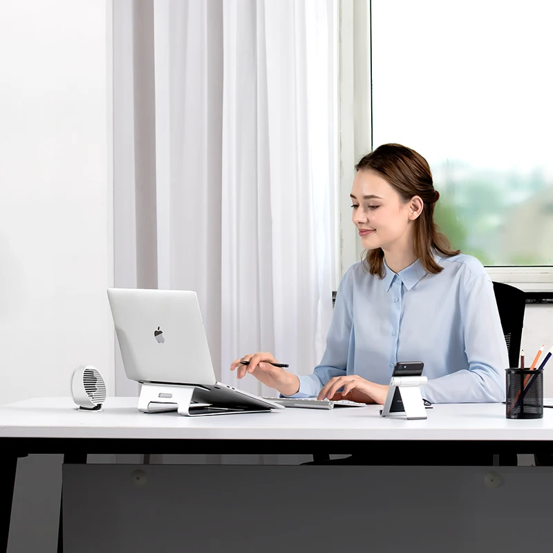 Охлаждающие подставки для ноутбуков Алюминиевая Подставка ноутбука с
