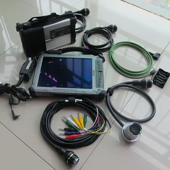 شراء 2020 أفضل MB SD ربط C5 للسيارات والشاحنات Mb ستار C5 مع وظيفة واي فاي Xplore IX104 اللوحي I7CPU مع برنامج SSD V2020.12