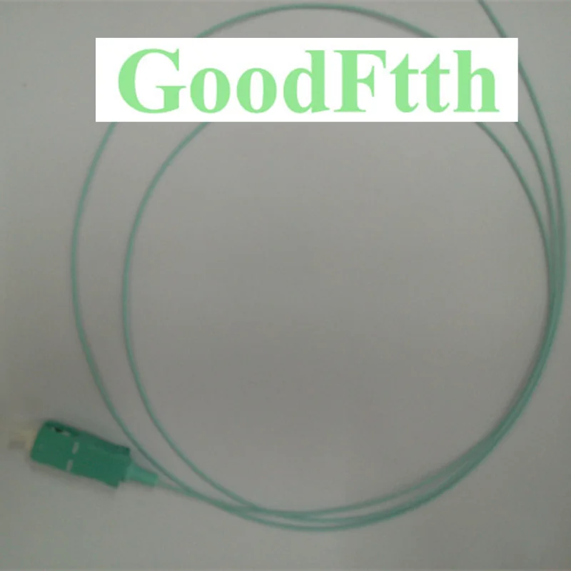 

Fiber Optic Pigtail SC Multimode OM3 50/125 Simplex 0.9mm Aqua GoodFtth 0.3-2m