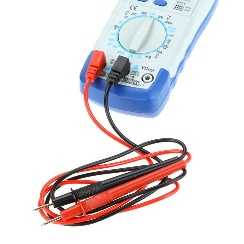 A830L Multimeter LCD Digital Multimeter AC DC Voltage Diode Freguency Multitester Current Tester Luminous Display with Buzzer