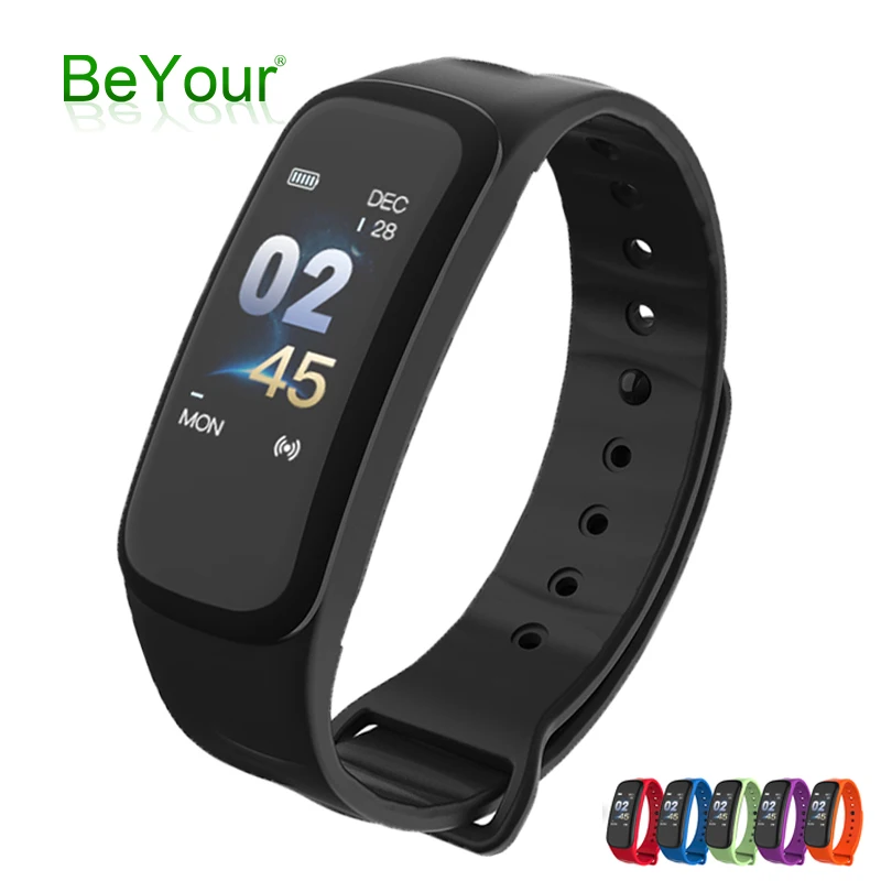 

C1 Plus Smart Band Color Screen Blood Pressure Fitness Tracker Heart Rate Monitor Smart Bracelet Sport Wristband PK Mi Band 3 4