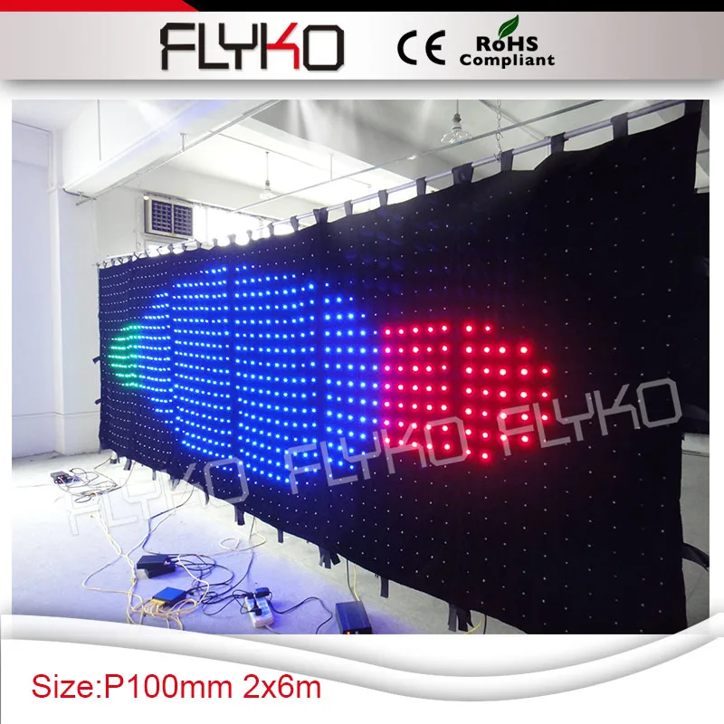 

Party Decoration Event & Party Item Type and Wedding Occasion wedding stage background P10 2x6m curtain decoration