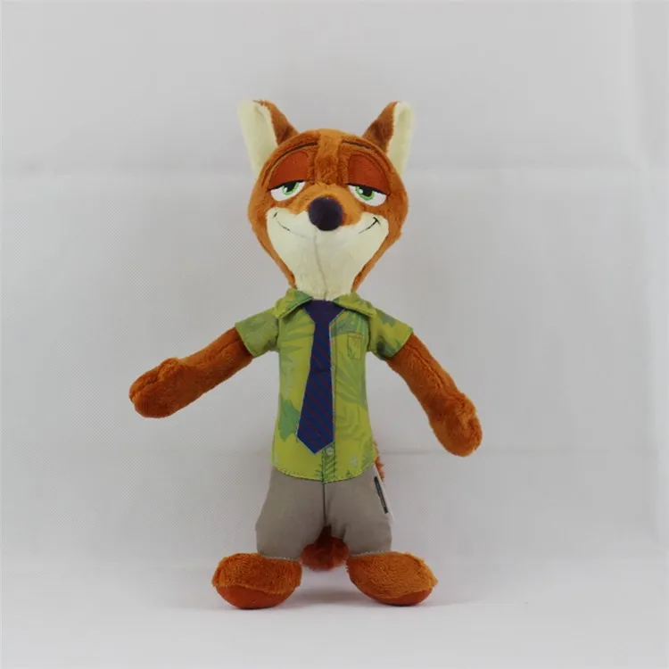

2016 Police Rabbit Judy Hopps and Fox Nick Wilde Juguetes peluches de Zootopia Movie Kid doll stuffed toy Plush judy de zootopia