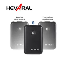 Беспроводной 2 в 1 передатчик Bluetooth приемник для ТВ смартфон динамики стерео аудио Музыка 3,5 мм адаптер для IOS Android