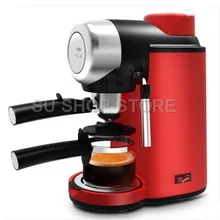 Полуавтоматическая кофемашина 5 бар давление паровой молочный шарик для домашних электрокофемашин Эспрессо-машины итальянский 220 В