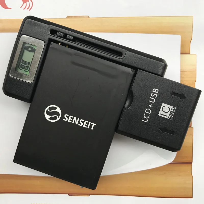 Аккумулятор 305878AR 1950 мАч для телефона SENSEIT A109 и настенное зарядное устройство с ЖК