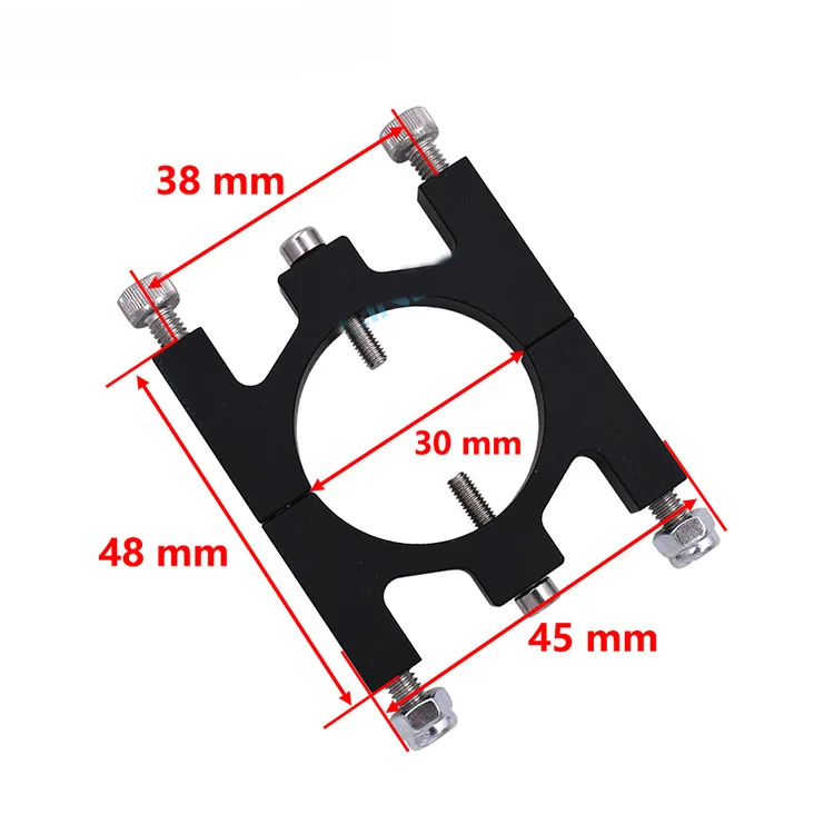 2PCS Plant Protection Drone 30mm Tube Clip Aluminum Frame Arm D30mm Carbon Tube Clamp for Multi-axis Connecting Accessories 2PCS Plant Protection Drone 30mm Tube Clip Aluminum Frame Arm D30mm Carbon Tube Clamp for Multi-axis Connecting Accessories