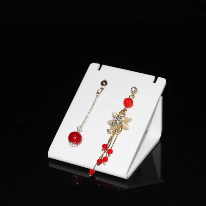 1pcs Mini Clear Acrylic Necklace Pendant Chain Earring Display Stands 1pcs mini clear acrylic necklace pendant chain earring display stands