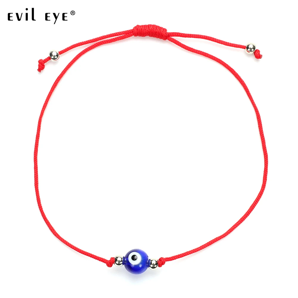 

EVIL EYE NEW Charms Bracelet Fatima Hand Evil Eye Charms Bracelet Braided Adjustable Rope Chain Bracelet Lucky Jewelry EY4973