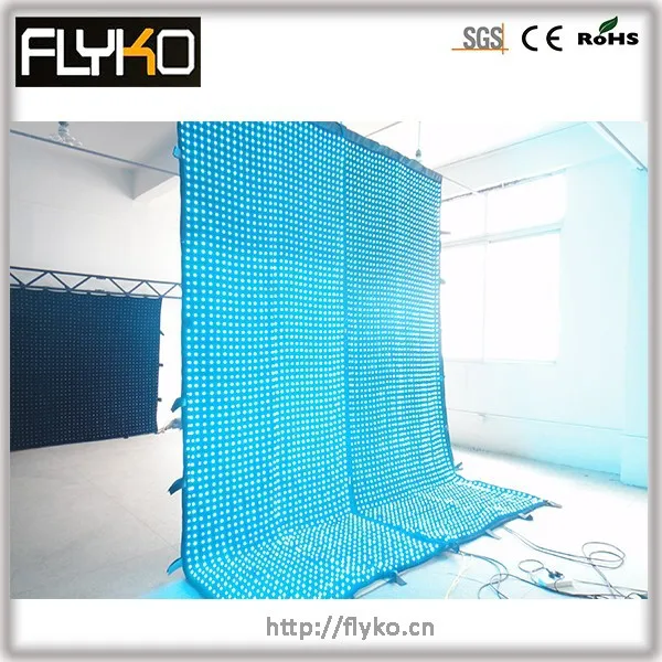 3x4m p5 led video curtain 4