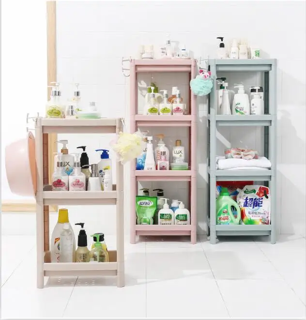 

Multi Use Household Holder Bathroom Desktop Mini Side Shelf Kitchen Spice Sundry Storage Rack Save Space Organizer Shelves