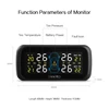 CAREUD U903 TPMS Wireless Tire Pressure Monitoring System Car 4PCS Mini External Sensors No Need to Disassemble the Tires Auto  ► Photo 3/6