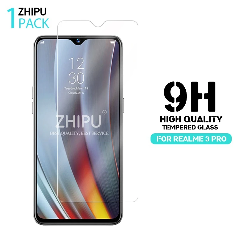 Закаленное стекло для OPPO Realme 3 Pro Защитное экрана 2.5D 9H закаленное RMX1851 защитная