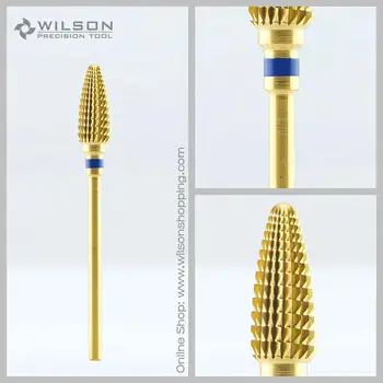 

Large Cone - Gold - Medium(1140120) - WILSON Carbide Nail Drill Bit