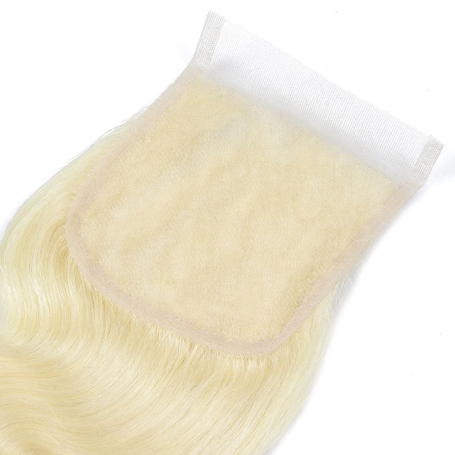 bundles with closure blonde