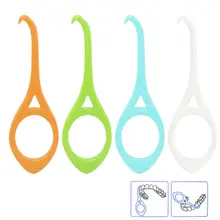 Ортодонтическая 1 шт Aligner Remover Невидимый съемный зубные брекеты разъем ясно удаления гигиена полости рта Инструмент 4 цвета