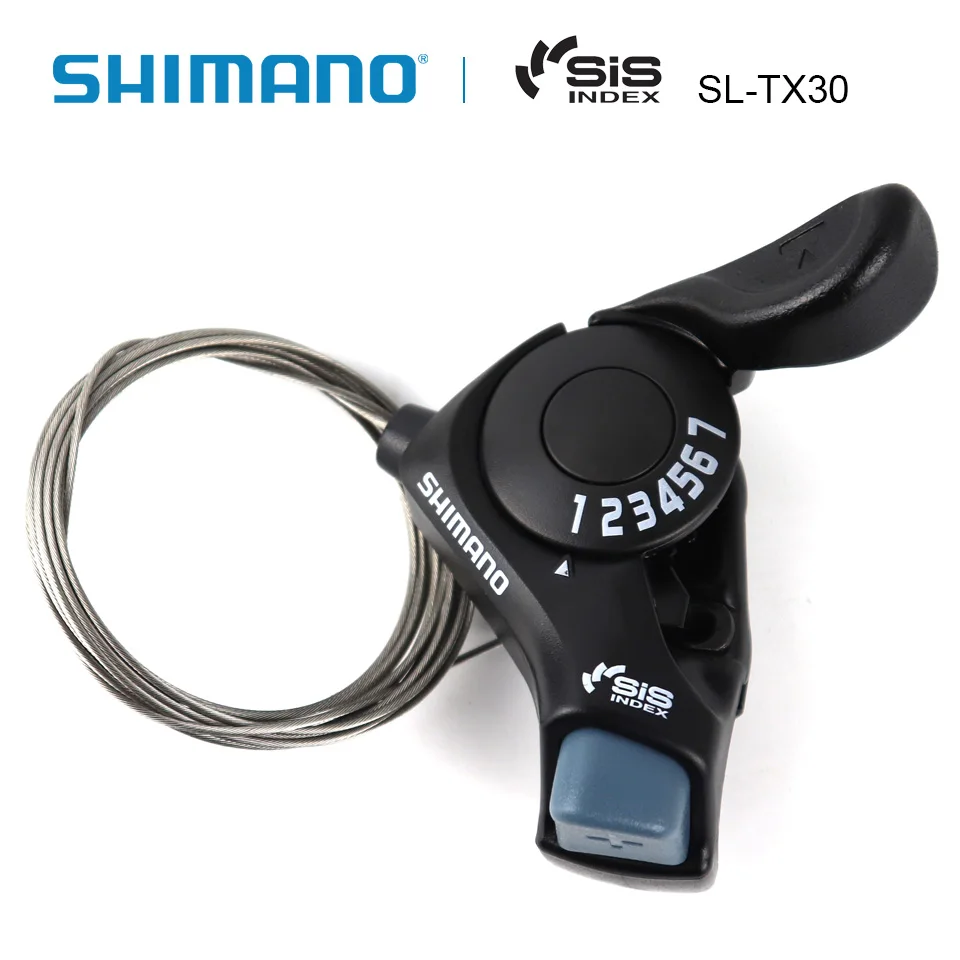 SHIMANO Tourney Shifters Shift Levers SL-TX30 3x7S Black
