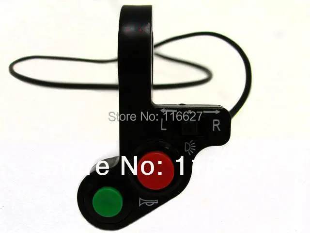 

7/8" Switch Light Turn Signal Horn Motorcycle ATV For Grizzly YFZ Rincon Rancher Dual Sport Dirt Bike LEFT XR DRZ WR KLX KTM