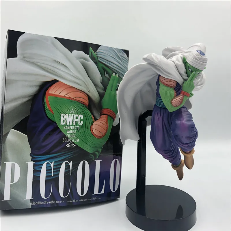 Dragon Ball Z Piccolo против Гоку прыжки битвы Cloakd Ver. Bick кисть Гоку Saiyan ПВХ Рисунок DBZ Коллекция Модель 25 см